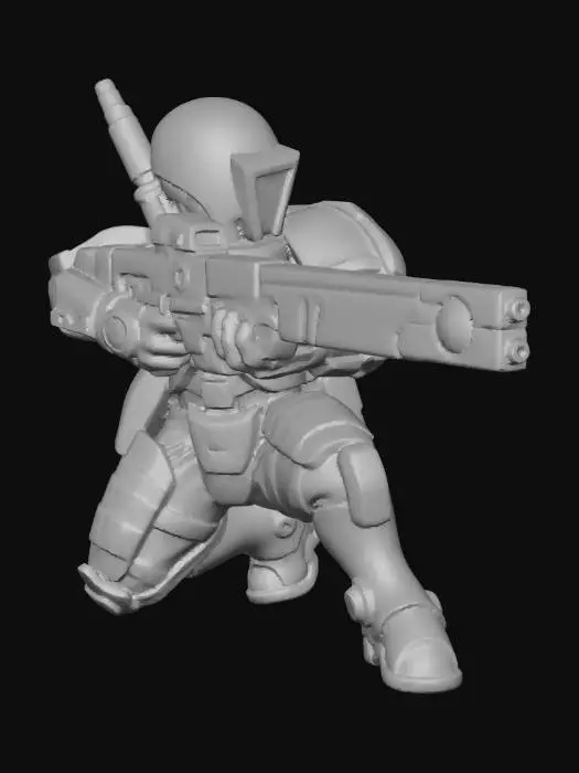 3D model for Crimson Vanguard