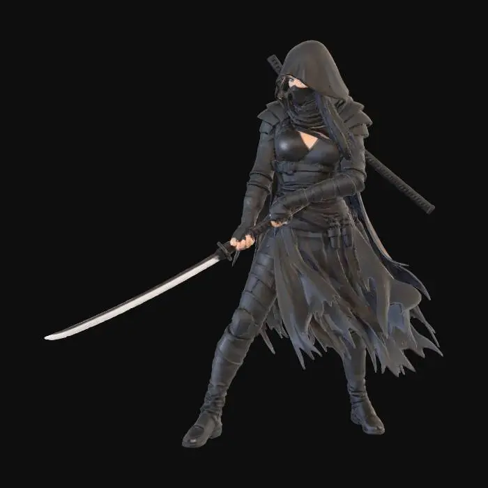 3D model for Mystic Shadow Warrior