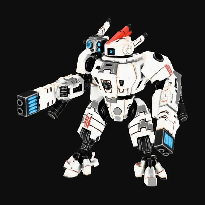 3D model for White Sentinel Warmech