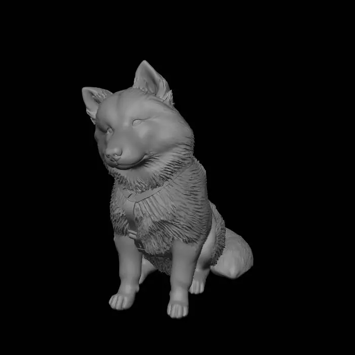 3D model for Blue Collar Pup in the Park