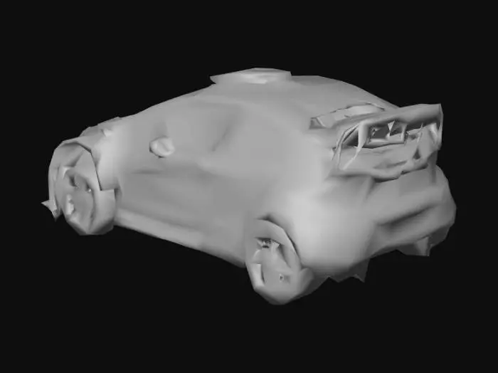 3D model for Rally Car Racer