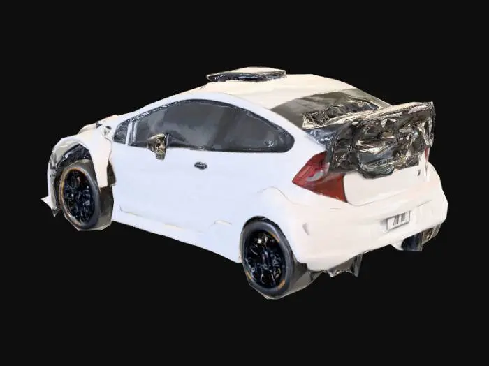 3D model for Rally Car Racer