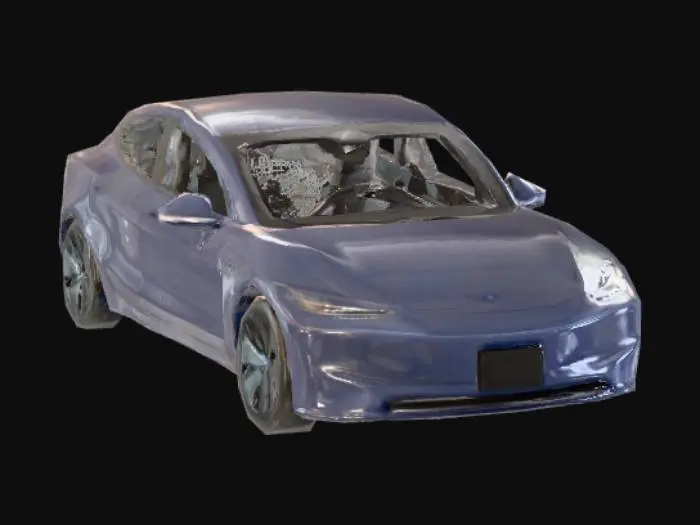 3D model for Electric Elegance