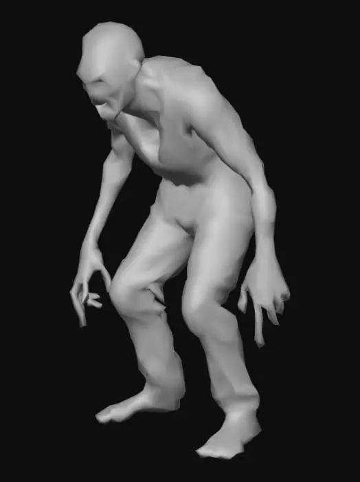 3D model for Zombie Stalker