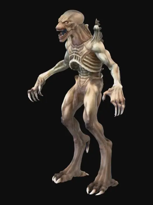 3D model for Pumpkinhead