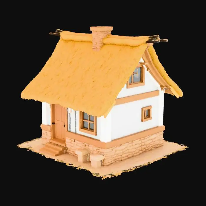 3D model for Please make me a realistic small house