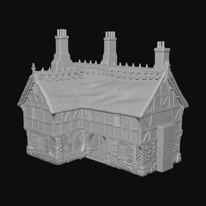 3D model for Countryside Cottage