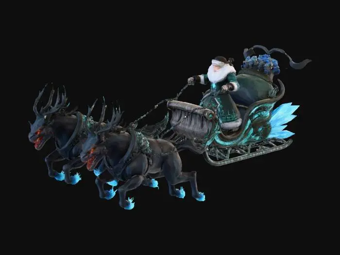 3D model for Sleigh of Shadows