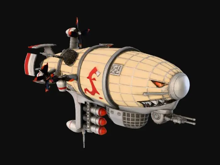 3D model for Soviet Airship