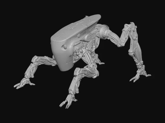 3D model for Mechanical Crawler