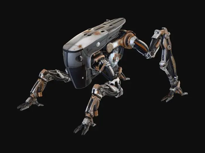 3D model for Mechanical Crawler