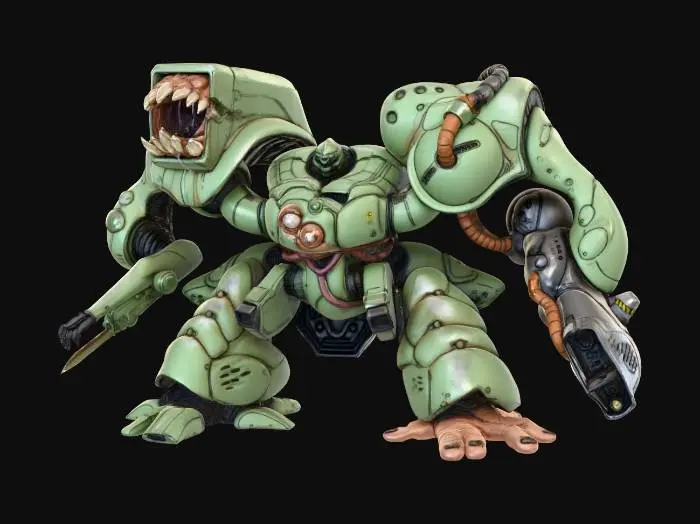 3D model for MechaBeast Unleashed