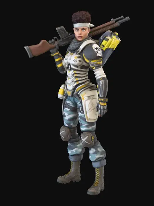 3D model for Warrior Vigilance