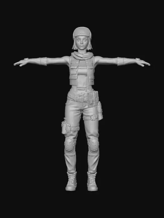 3D model for Combat Cadet