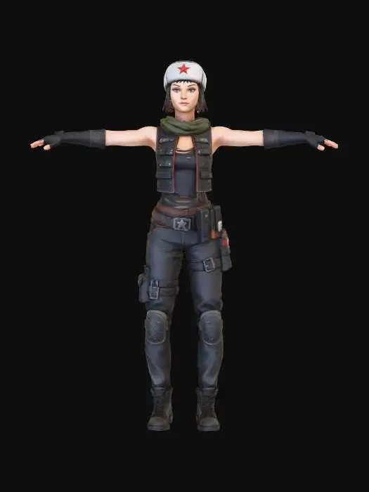 3D model for Combat Cadet