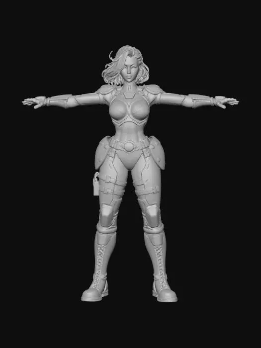 3D model for Heroine Standby