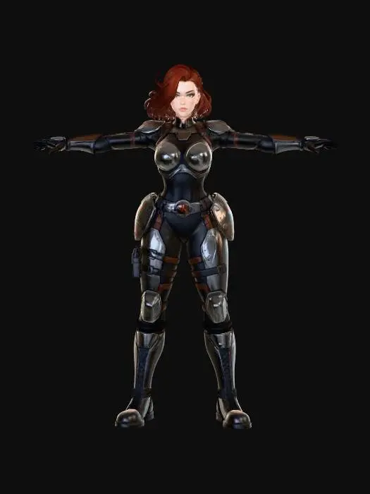 3D model for Heroine Standby