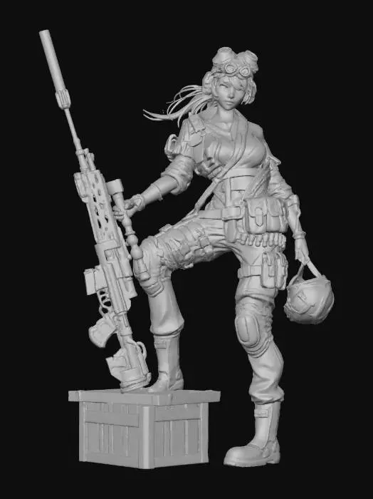 3D model for mercenary