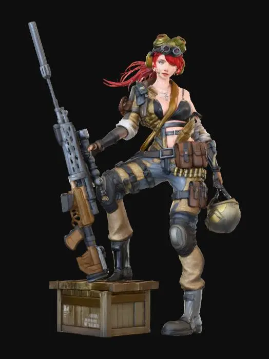 3D model for mercenary