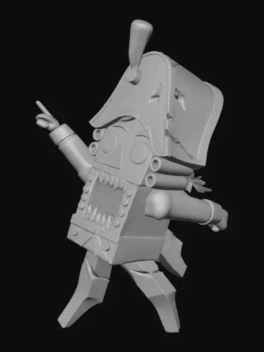 3D model for Nutcracker Commander