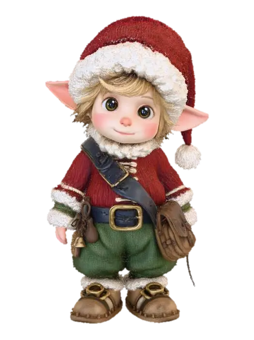 Winter Elf Adventure - Quest 3D model, vytvořený pomocí AI