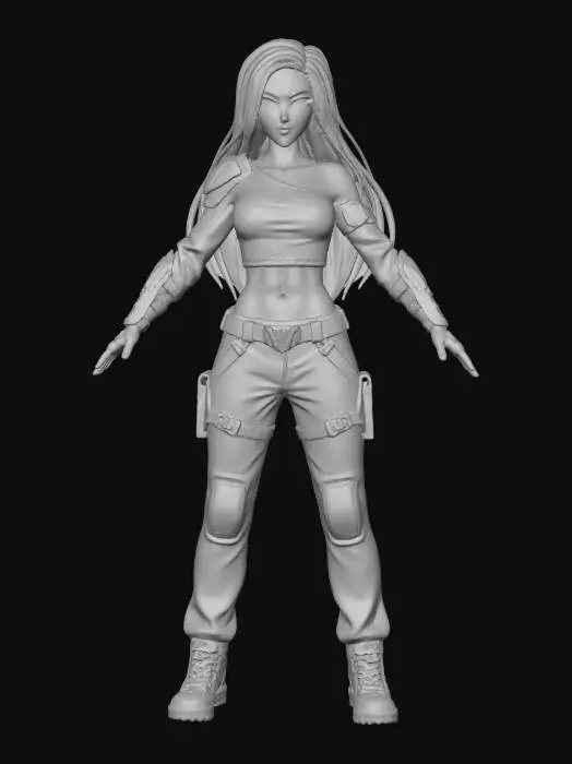 3D model for Mercenary of the Woods