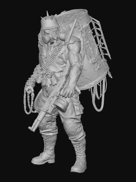 3D model for The slave Trader