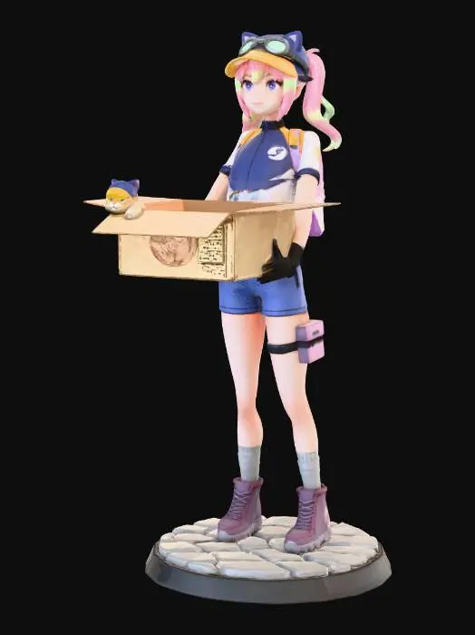 3D model for Delivery Adventure