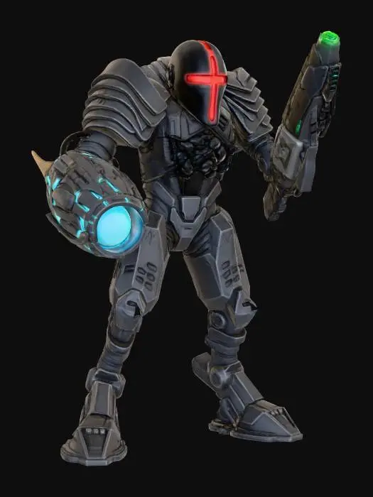 3D model for Mech Enforcer