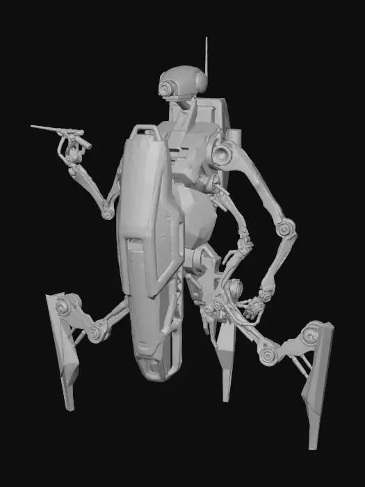 3D model for Medic Bot Monitor
