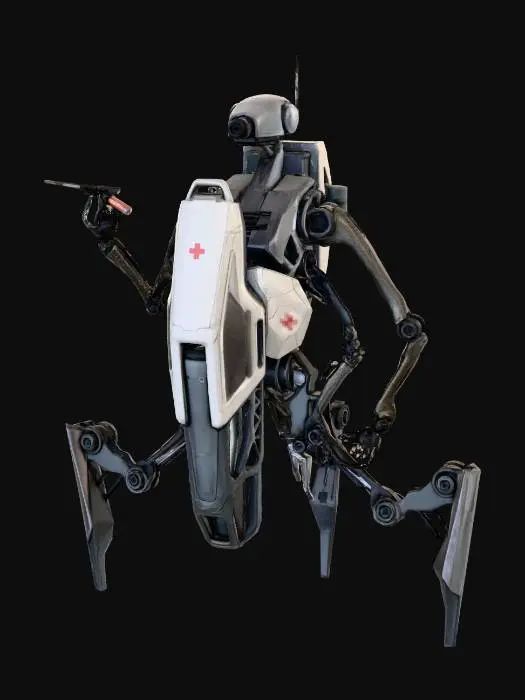 3D model for Medic Bot Monitor