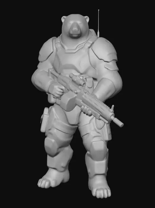 3D model for Arctic Guardian