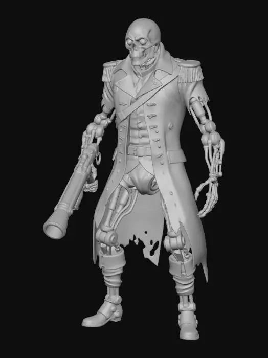 3D model for Steampunk Enforcer