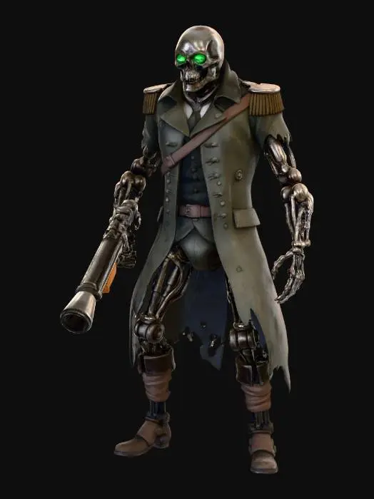 3D model for Steampunk Enforcer