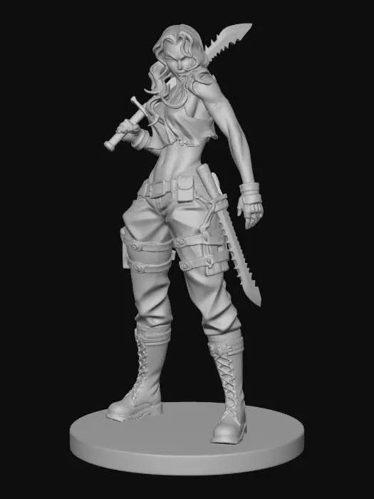 3D model for Warrior's Resolve