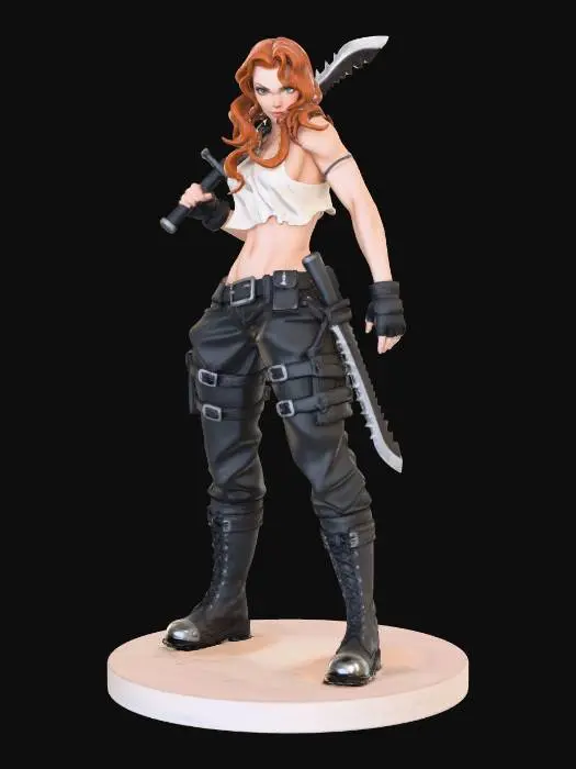 3D model for Warrior's Resolve