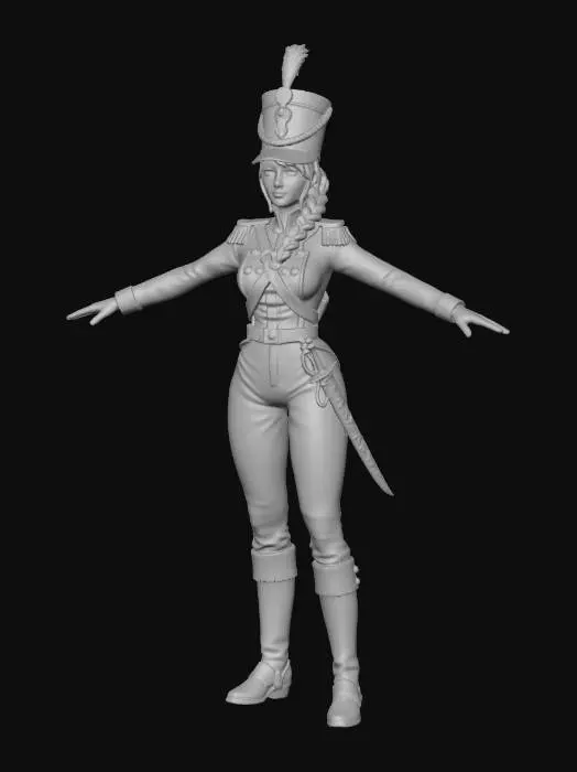 3D model for Marching Cadet