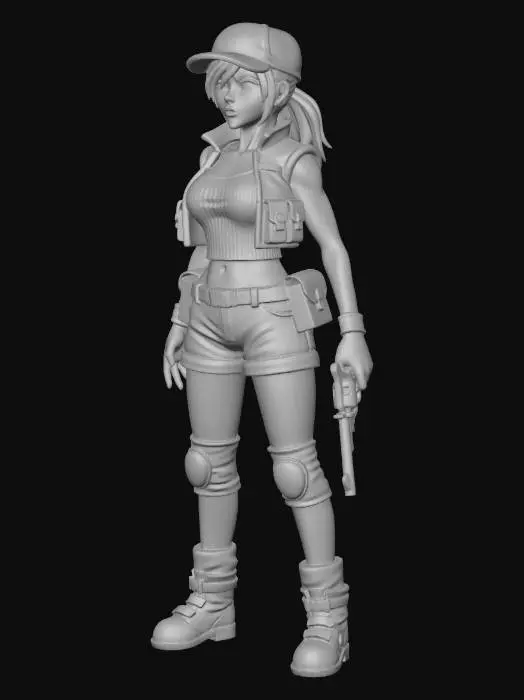 3D model for Explorer's Stance