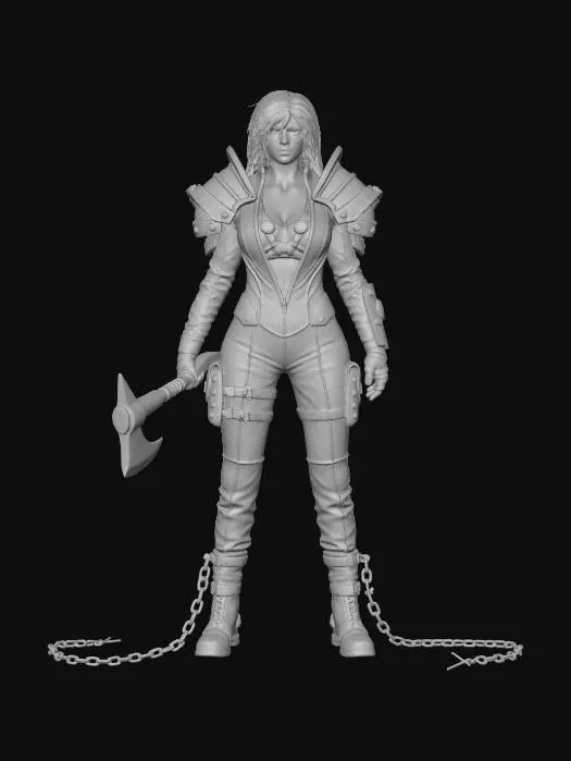 3D model for Warrior's Resolve