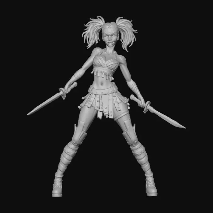 3D model for Warrior's Masquerade