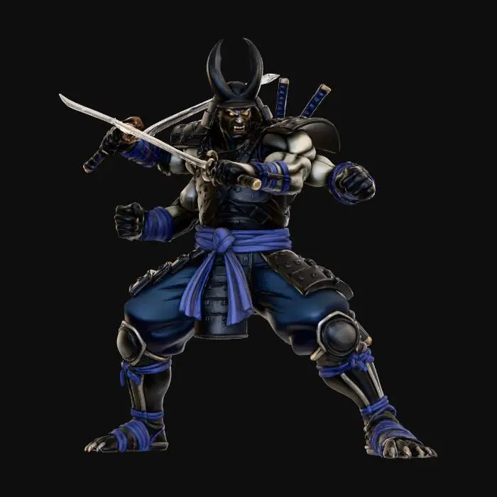 3D model for Lord Garmadon