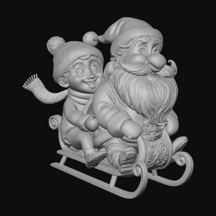 3D model for Winter Wonderland Ride