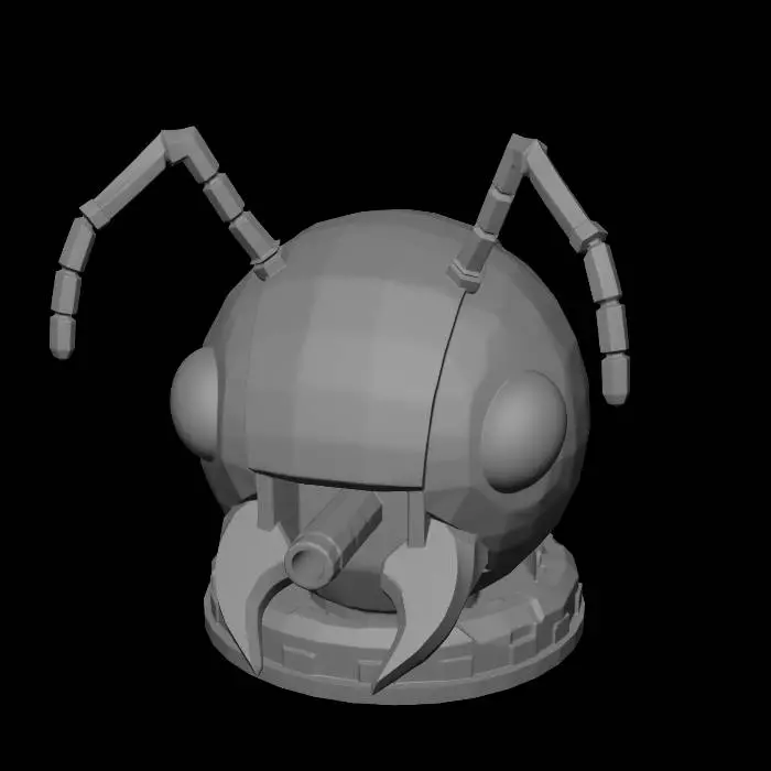 3D model for Armored Ant Helmet