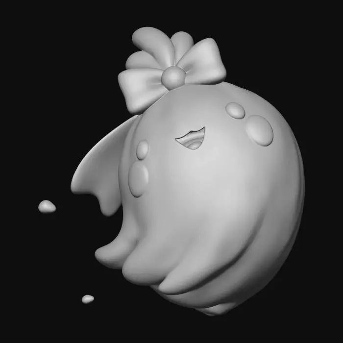 3D model for 水蓝蓝