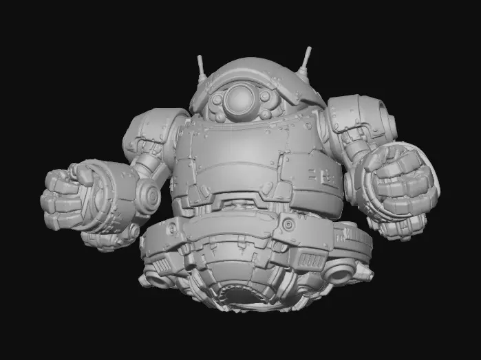 3D model for Lavender Sentinel=001