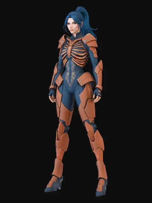 3D model for Galactic Guardian 2