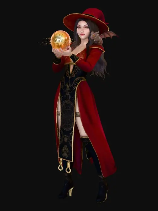 3D model for Witch Ball 036A