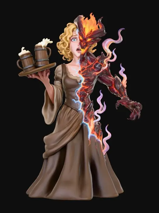 3D model for Dual Nature Gg