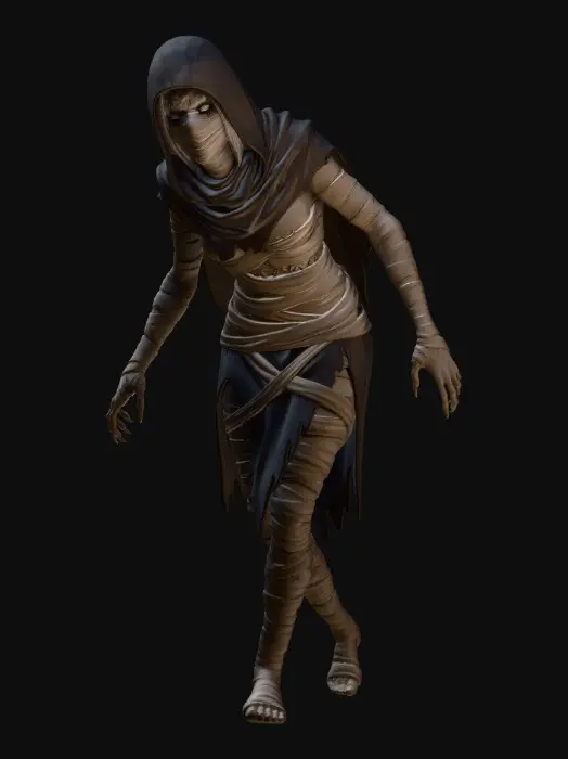 3D model for Mummy-001
