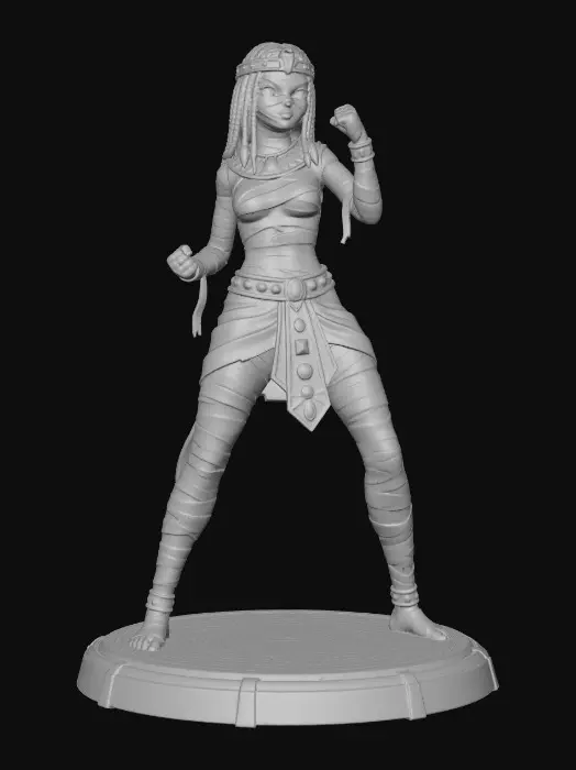 3D model for Ember Warrior of the Sands